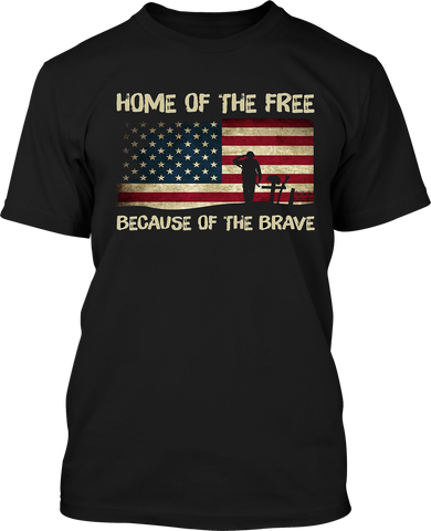 Home of the Free  - Men's Patriotic Shirts
