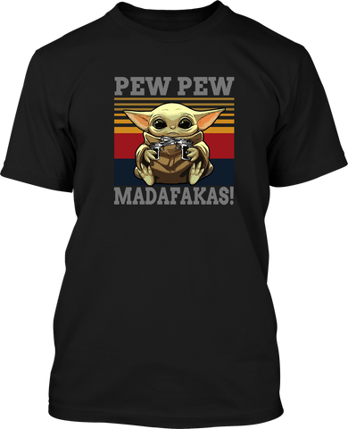 PEW PEW MADAFAKAS  - Men's Patriotic Shirts